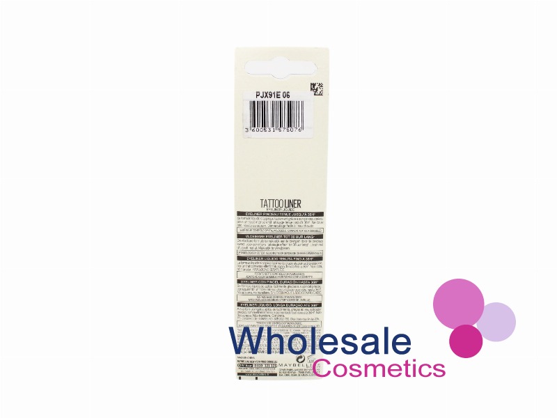 6 x Maybelline Tattoo Liner Liquid Ink Eyeliner - 710 NERO